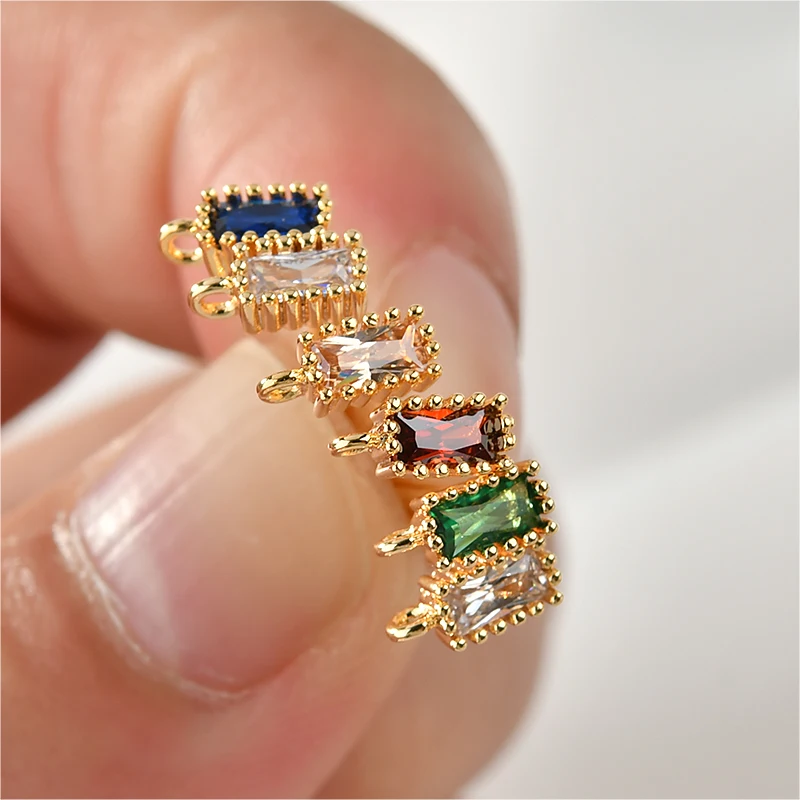 Женские прямоугольные серьги гвоздики 20 шт./лот|Серьги-гвоздики| |