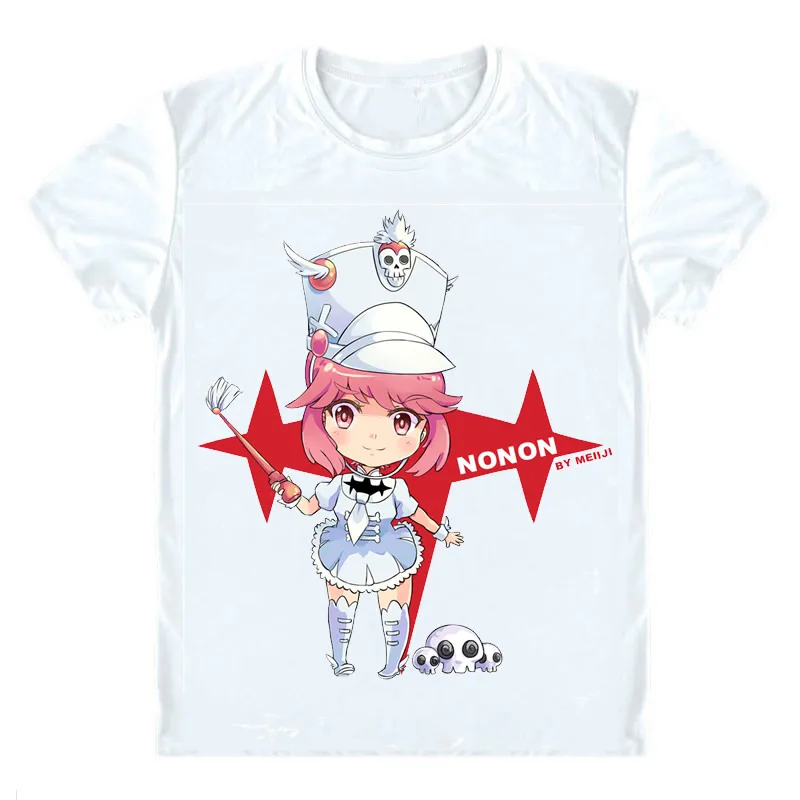 Рубашки с коротким рукавом Kill la футболки аниме манга Киру РА униформа Nonon Jakuzure Goku