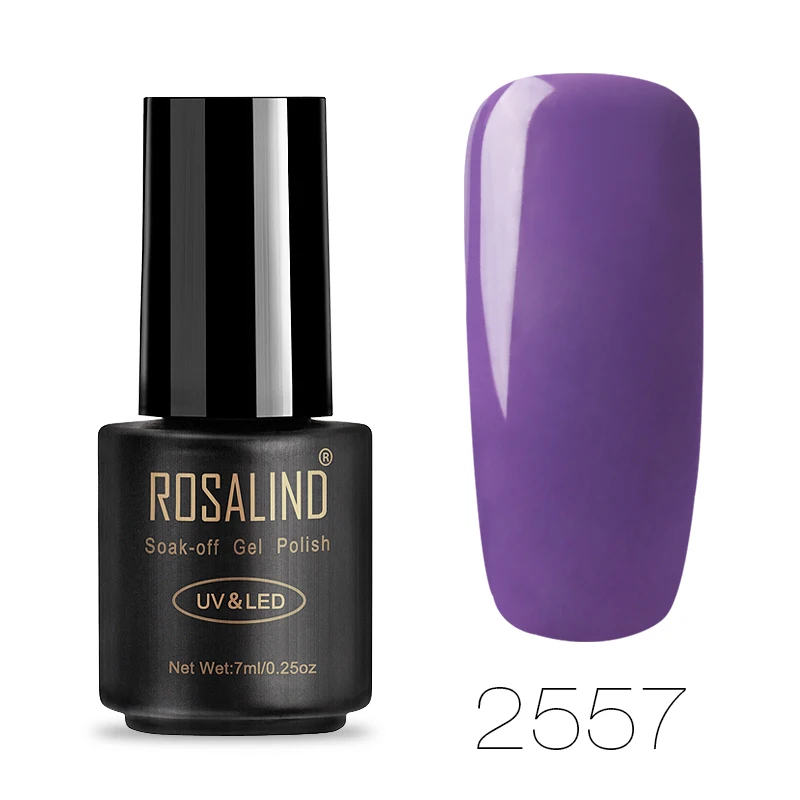 RA2557 ROSALIND гель лак набор для наращивания ногтей Vernis Полупостоянный все для маникюра Базовое покрытие ногтей УФ-гель для ногтей - Цвет: RA2557