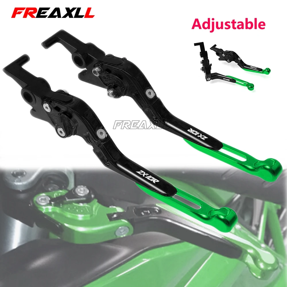 CNC аксессуары для мотоциклов сцепные рычаги Складные Выдвижные Kawasaki ZX10R ZX 10R 2004 2005