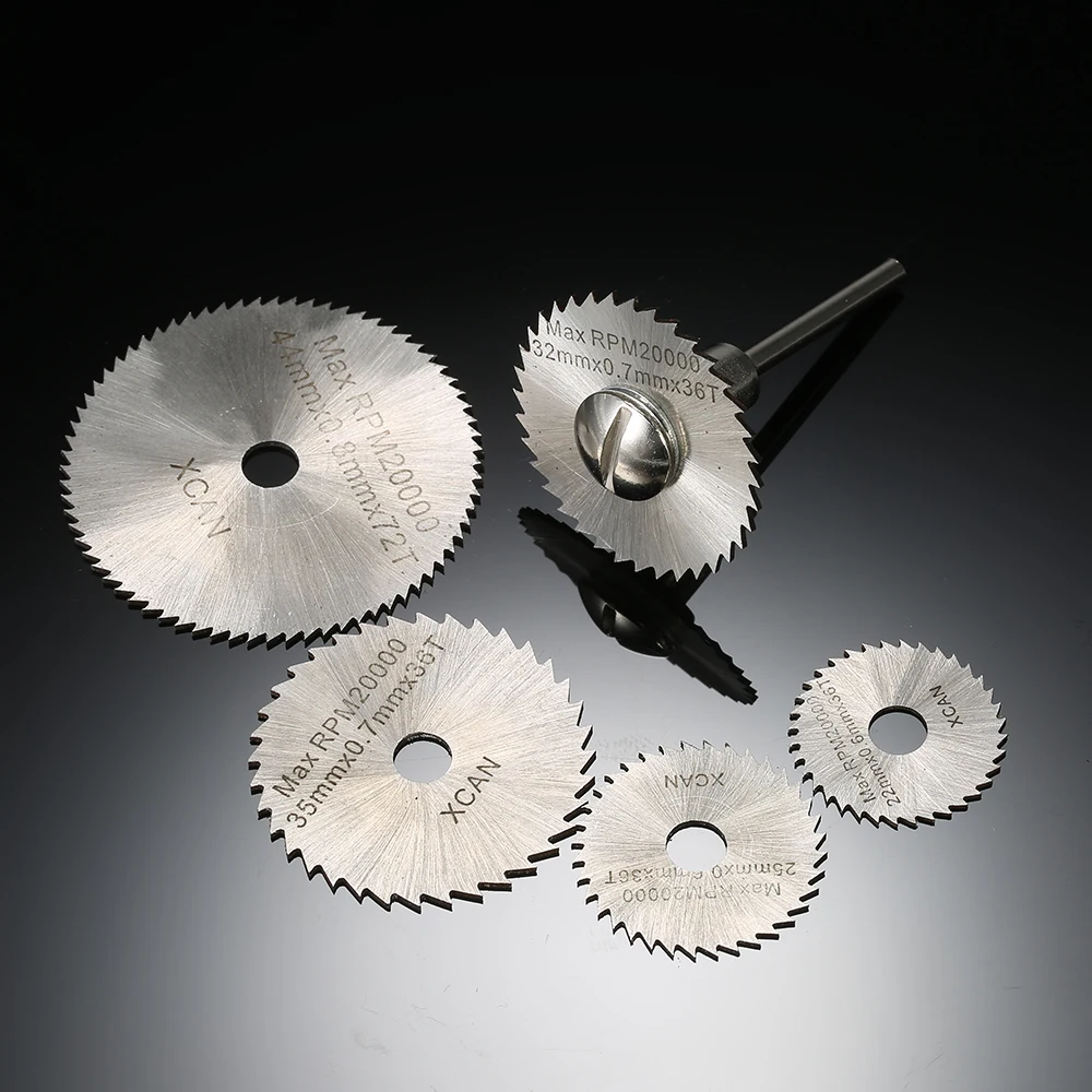 6 шт. HSS мини дисковые пилы роторные режущие инструменты набор режущих дисковых