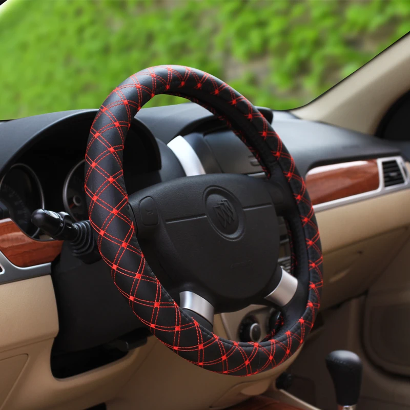 38 см Универсальный чехол рулевого колеса автомобиля автомобильные
