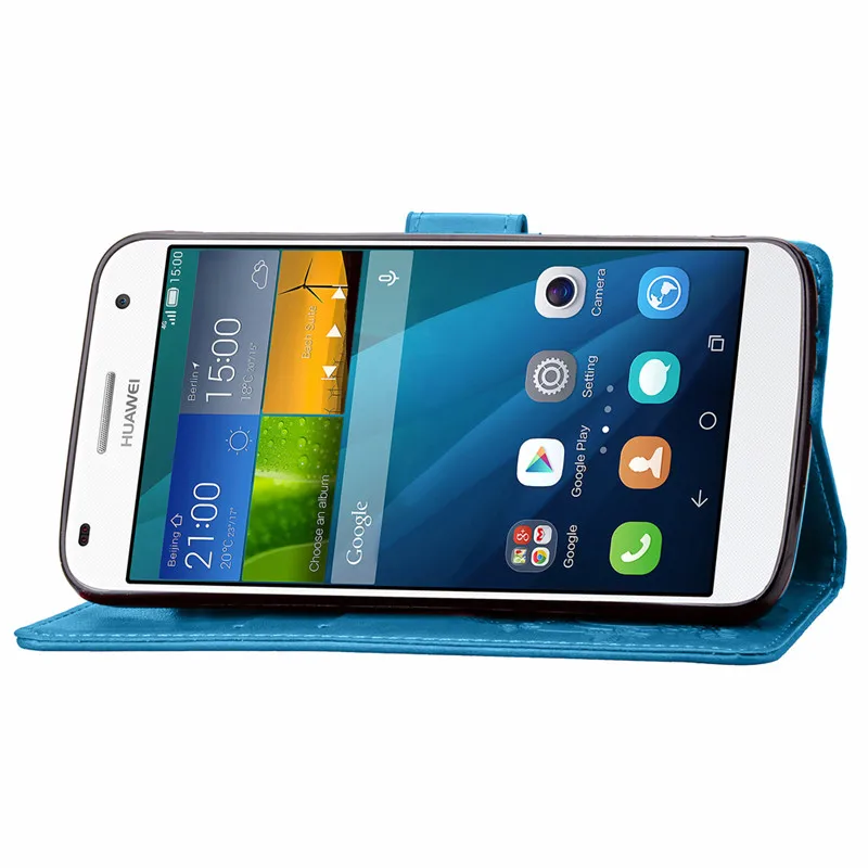 Чехол для Huawei G7 чехол бумажник из искусственной кожи накладка телефона Ascend с