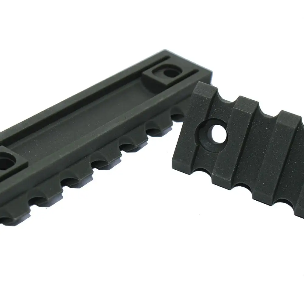 5 7 13 слот Keymod Rail Handguard Picatinny Weaver Mount ABS пластиковая секция с винтами|Аксессуары для