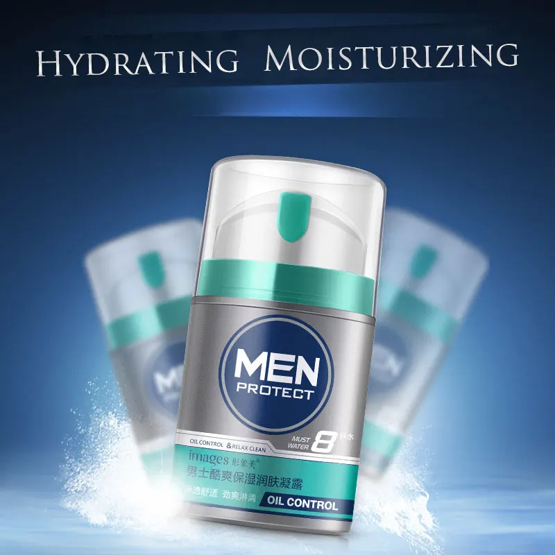 Крем для лица мужчин с гиалуроновой кислотой Антивозрастной дневной крем от