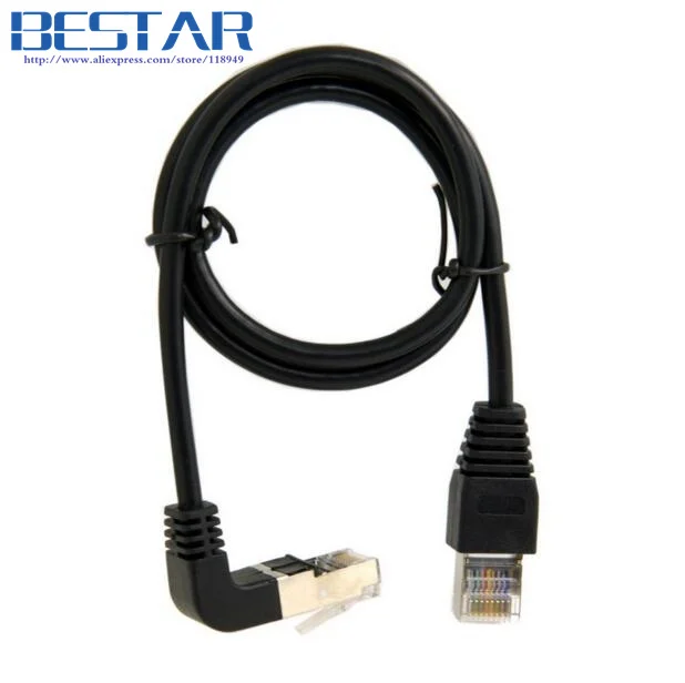 0 5 м 1 2 3 М Угловой вверх и вниз угловой Cat5e 8P8C STP Cat5 RJ45 Lan Ethernet сетевой патч корд для