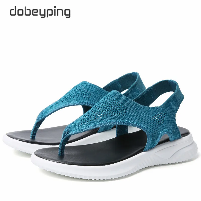 Модные сетчатые женские сандалии повседневные шлепанцы женская обувь летние