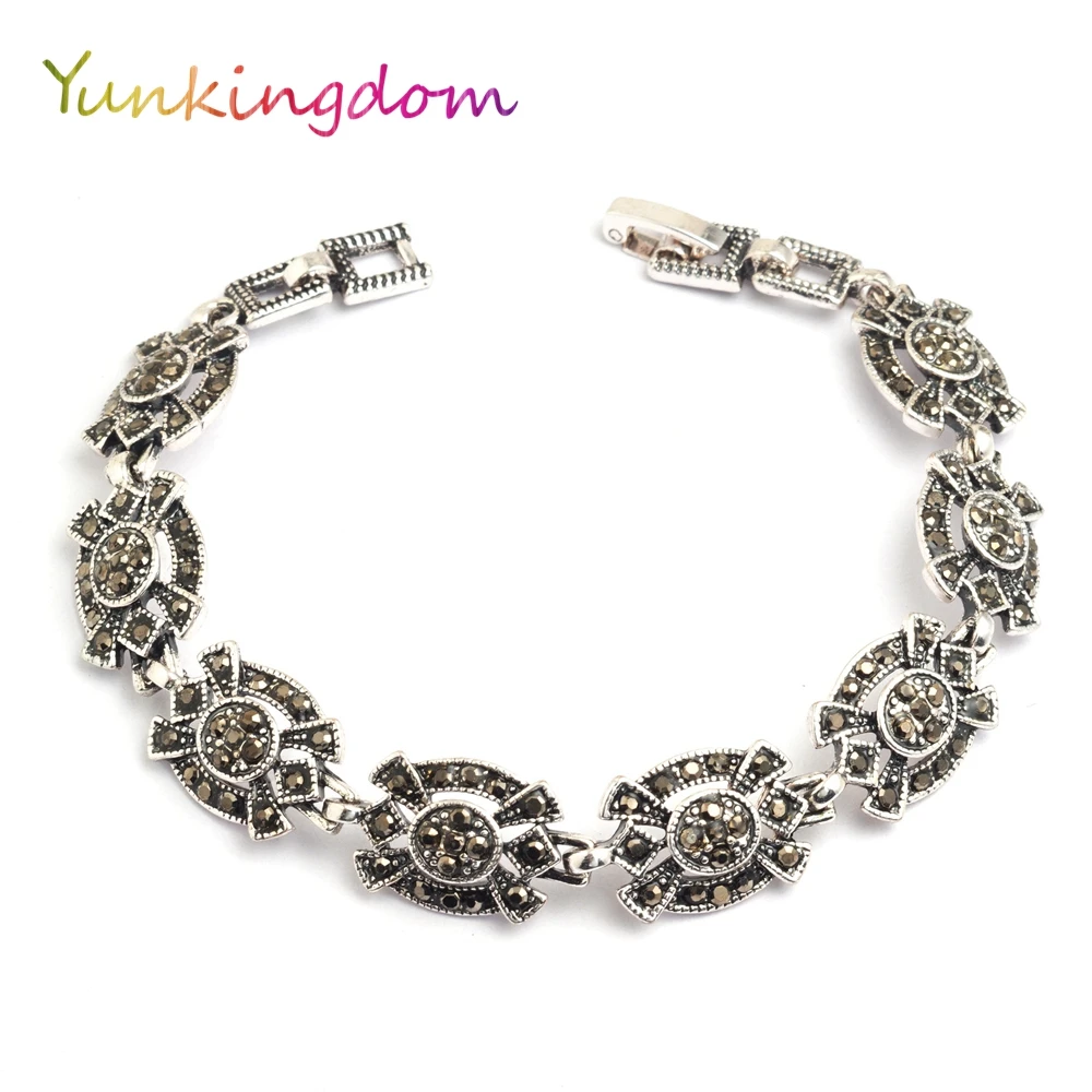 

Yunkingdom Vintage a bracelet charming resin bohemian ethnic bracelets for women K1800