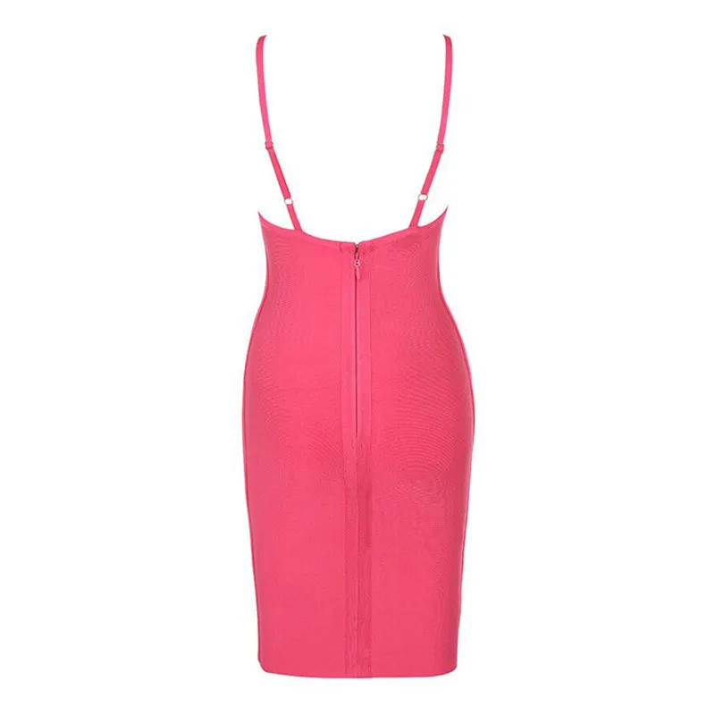 2019 сексуальное элегантное розовое платье знаменитостей с открытой спиной на