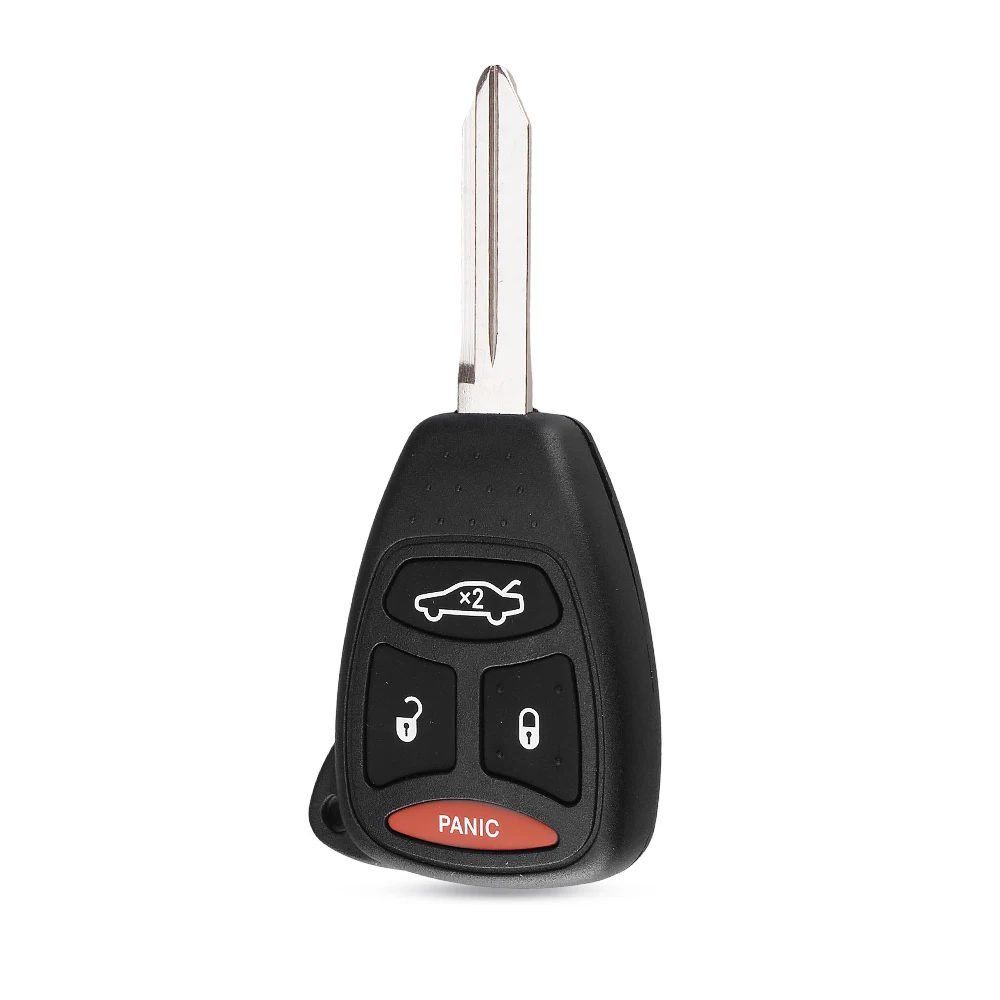 Чехол для дистанционного ключа от машины KEYYOU с 4 кнопками чехол Chrysler 300 Aspen Jeep Dodge