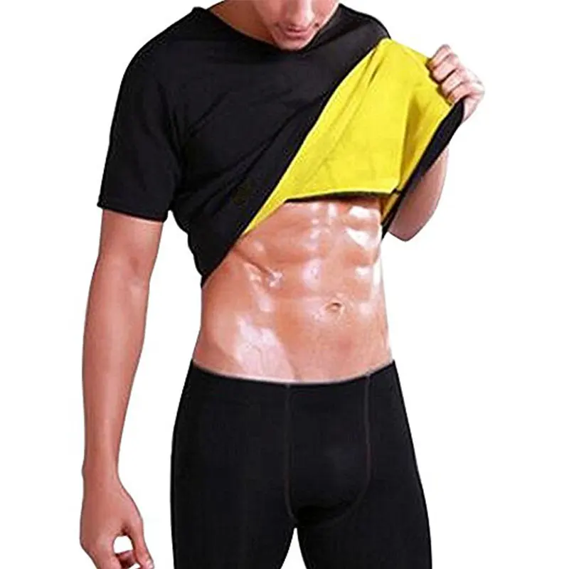 

ZEROBIKE Men's Slimming Undershirt Body Shaper Waist Trainer Vest Cycling Jerseys Anti-sweat Tank Weight Loss Shapewear S-XXXL