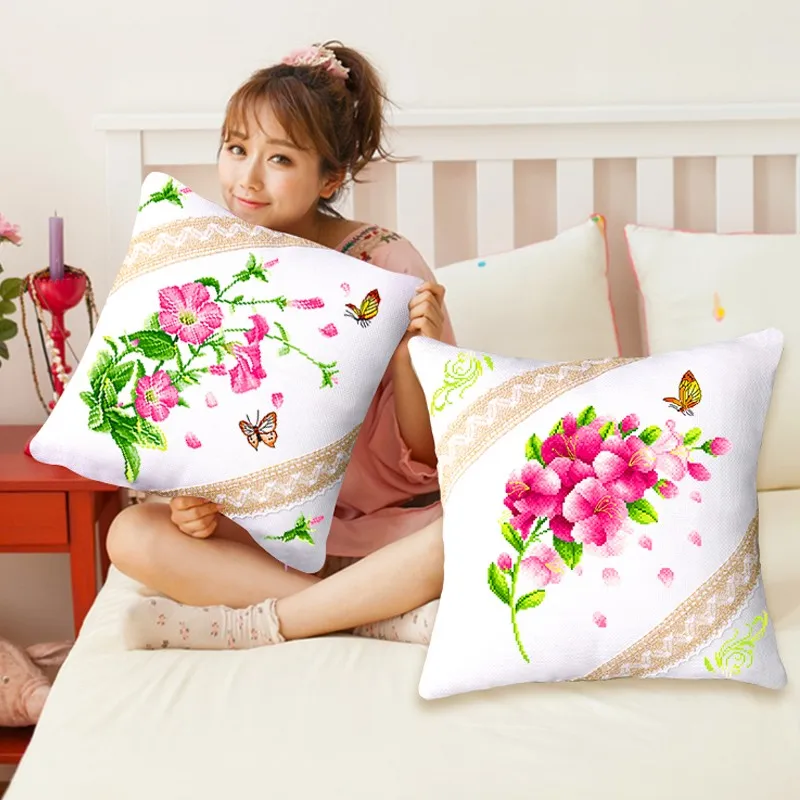 Картинка с изображением диких цветов 18 1 дюймов|cross stitch kits|stitching kit cross stitchcross cushions |