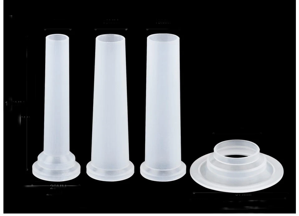 2lbs 4 шт./компл. Еда Мясорубка наполнитель мясо трубки колбасных изделий ручной