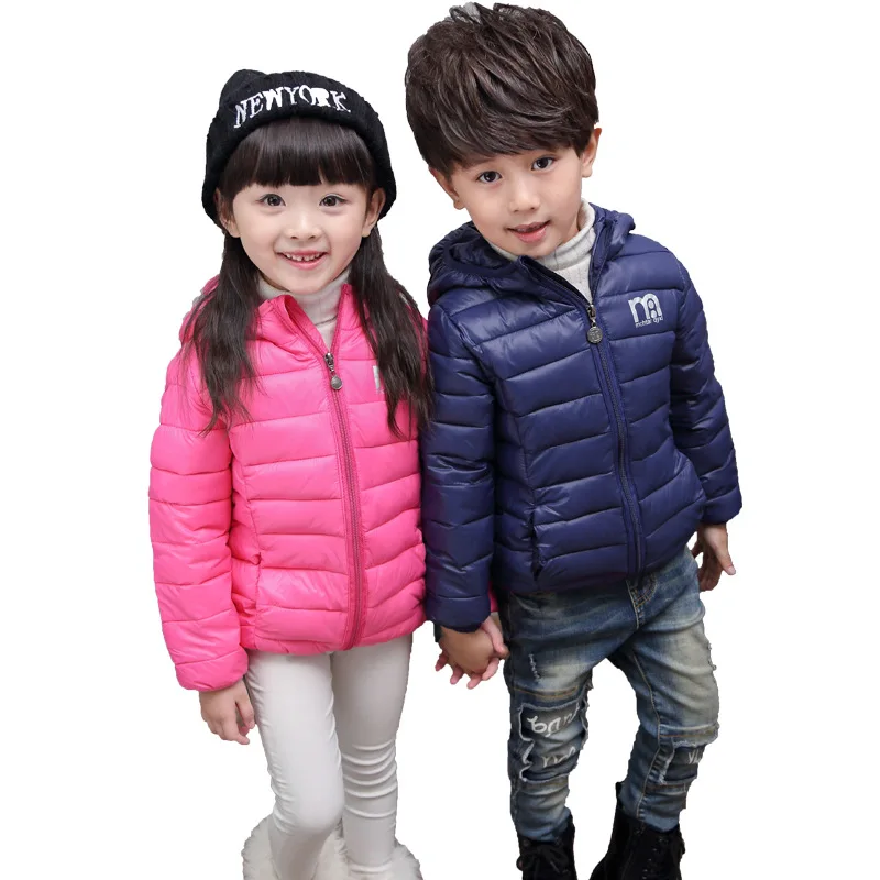 Осенне зимняя детская одежда детские хлопковые куртки для девочек пуховое