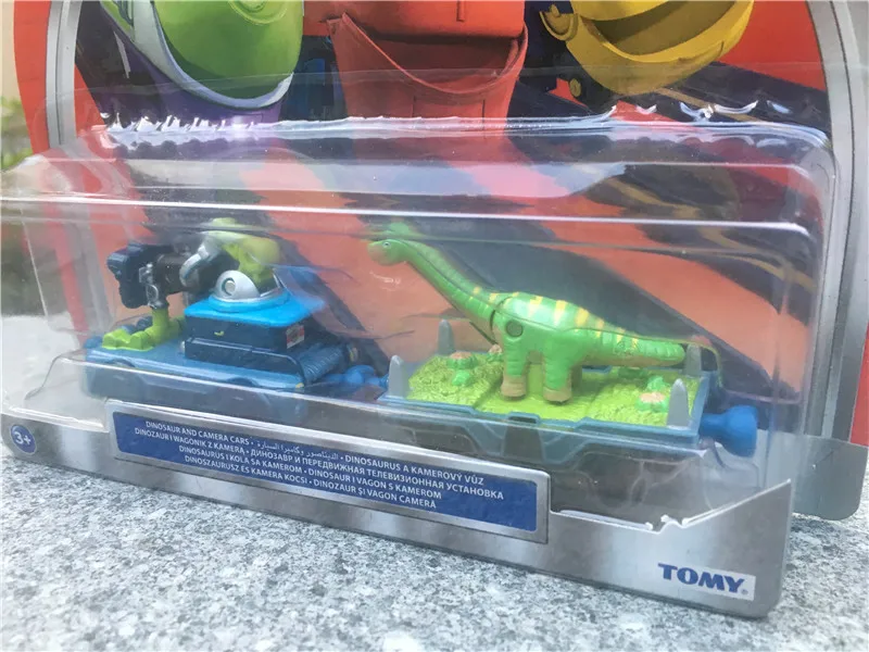 Совершенно новый Takara Tomy Chuggington динозавр и камера автомобили металлический литой