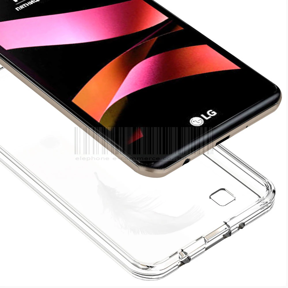 Противоударный Броня ТПУ Рамка акриловая крышка Coque ультра тонкий Fundas Crystal Clear