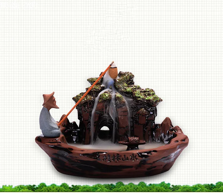 Керамическая курильница для благовоний из сандалового дерева | Дом и сад