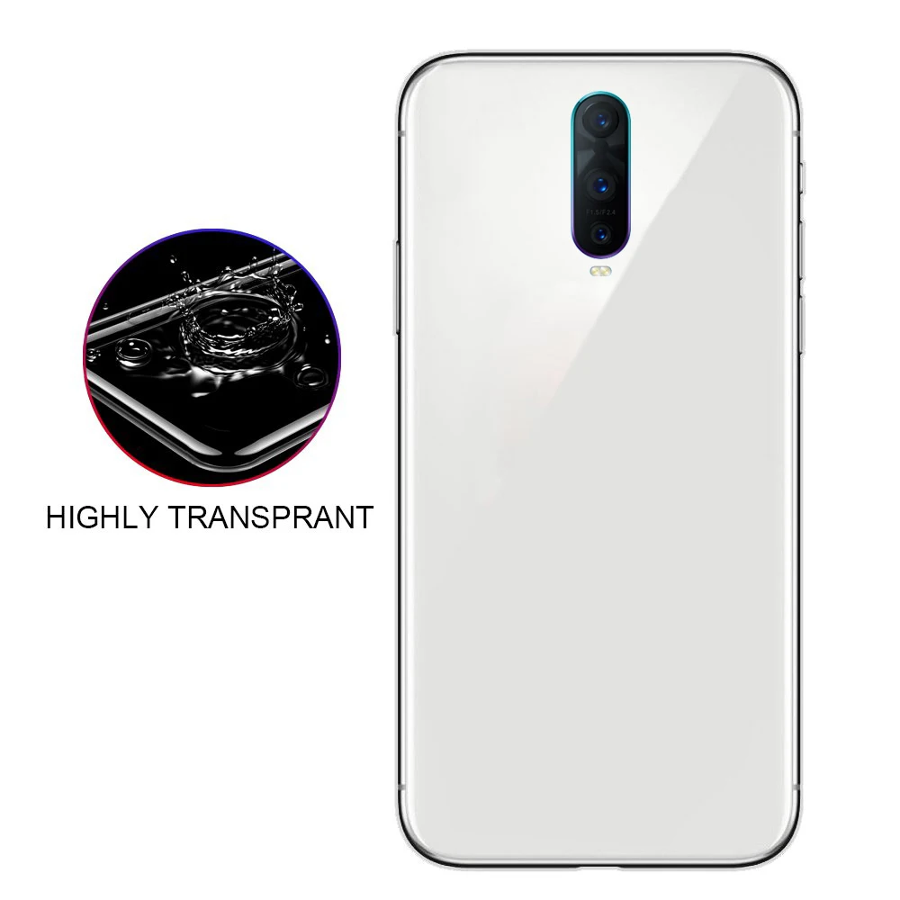 Прозрачный мягкий чехол с защитой от отпечатков пальцев для OPPO RX17 Pro|Бамперы| |