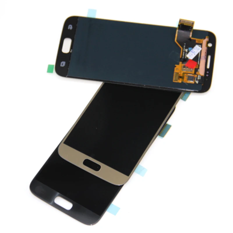 100% Высокое качество Super AMOLED ЖК дисплей для samsung GALAXY S7 G930 G930F G930A G930V G930P s Дисплей +