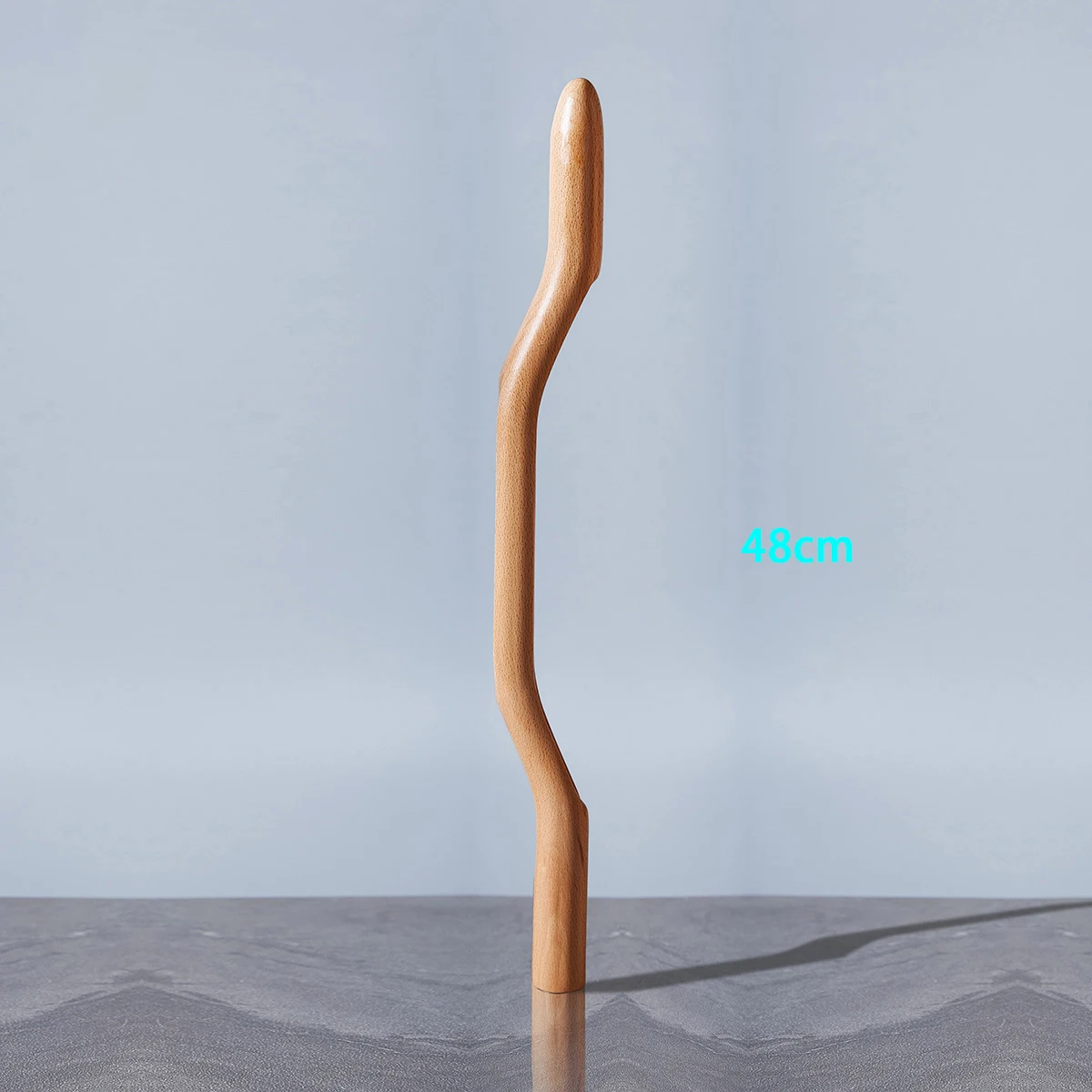 48cm Новинка, натуральная деревянная палочка Guasha для спины, шеи, плеч, живота, ног, массажа тела, забота о здоровье Gua Sha, деревянные инструменты, массажер для штанги - Цвет: 48cm