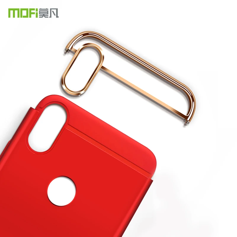 Electroplate Case For Xiaomi Redmi 6 Pro MOFi Shockproof 3 In 1 Matte Slim PC Cover Frames Hybrid |