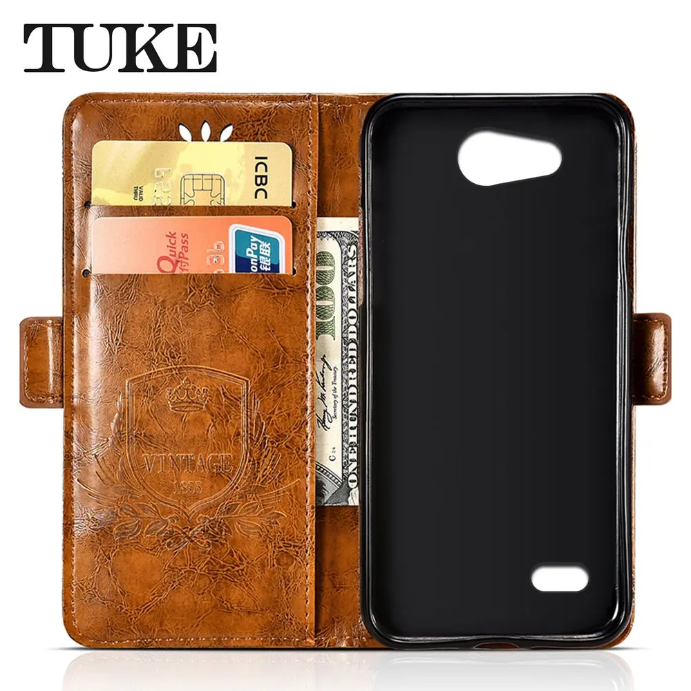 Case Back Cover Soft Silicone For ZTE Blade Q LUX 4G A430 Business Flip PU Leather Wallet | Мобильные телефоны и