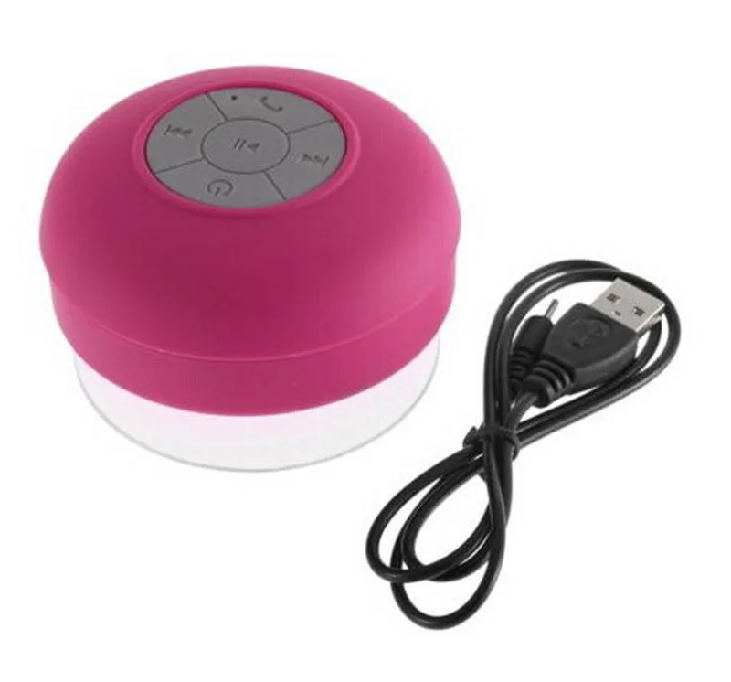 BTS-06 Waterproof Mini Bluetooth speaker portable Subwoofer Shower soundbar music bluetooth audio receiver call Wireless | Электроника