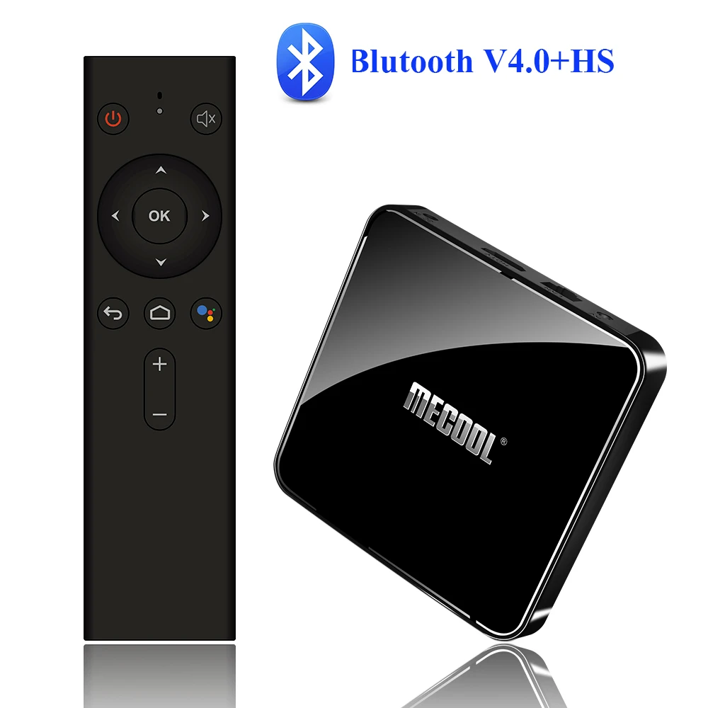 Сертифицированный Google Android tv 9 0 Box MECOOL KM3 A 4 Гб ram 64 Amlogic S905X2 K 2 4G/5G 2T2R WiFi BT4.0
