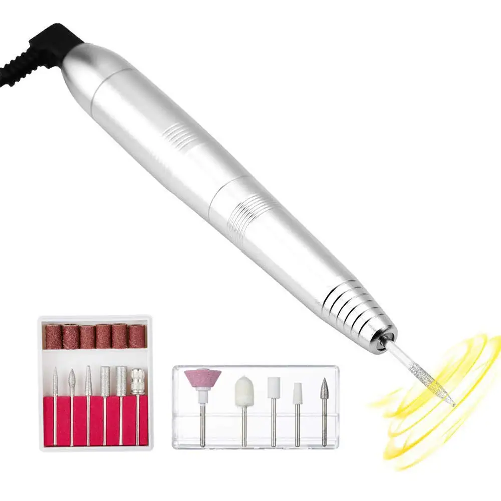 Портативное сверление ногтей устройство для маникюра Набор инструментов
