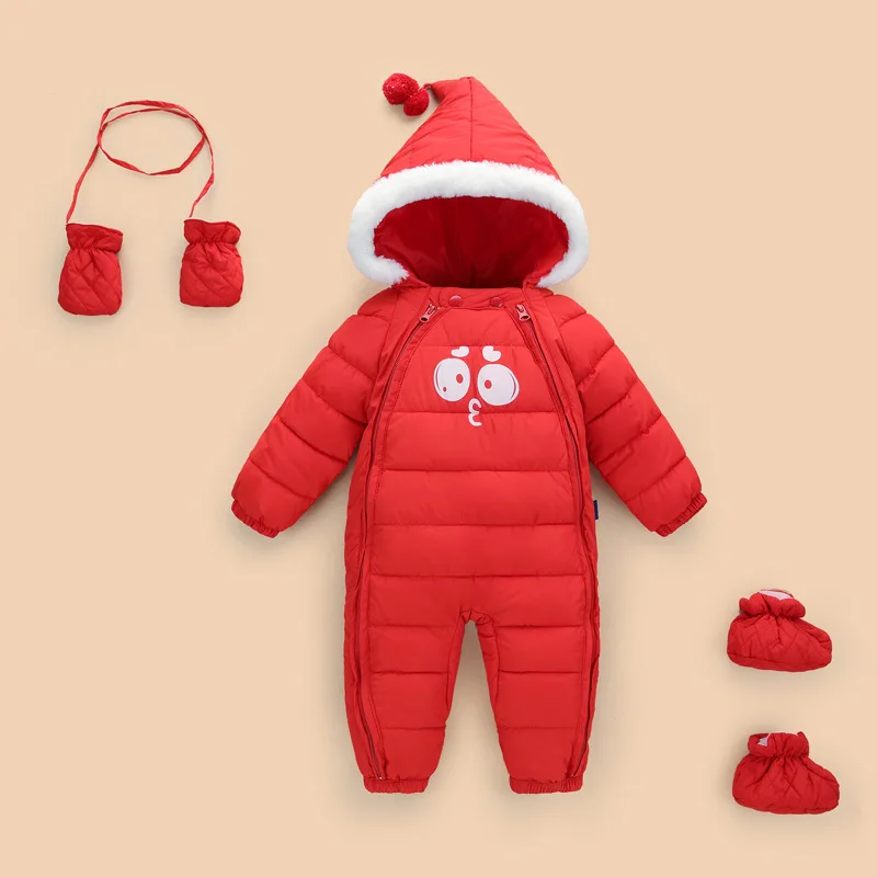 Детский пуховой комбинезон на возраст 0 18 месяцев|newborn clothes|baby romperskids rompers |