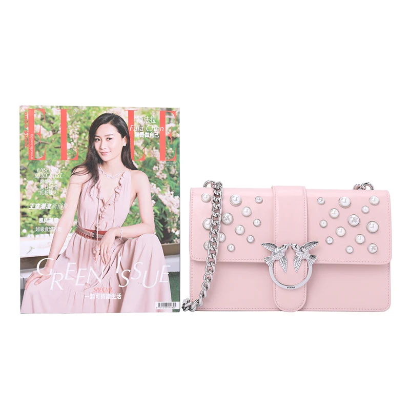Pinko Women's LOVE LEATHER PEARLS Shoulder Bag 1P216H Y4YB | Багаж и сумки