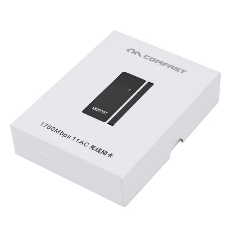 

WiFi Adapter, AC1750 Dual Band USB 3.0 Wireless Adapter for Windows 7, 8, 10, XP, Vista and Mac OS