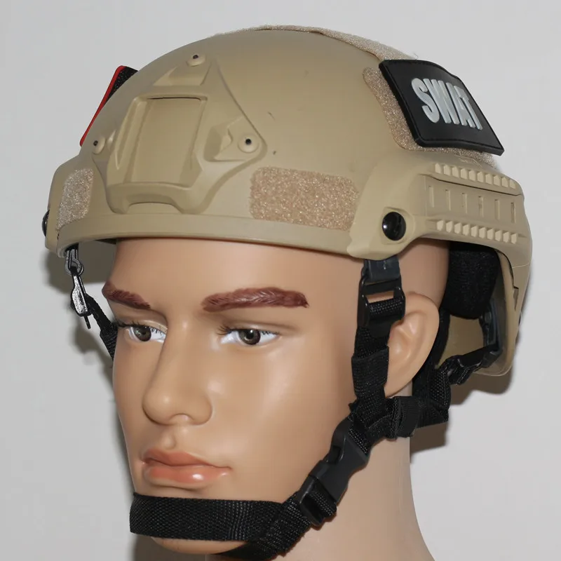 Мужской шлем Mich 2001 страйкбольная Экипировка Paitball Gear армейский Военный Быстрый