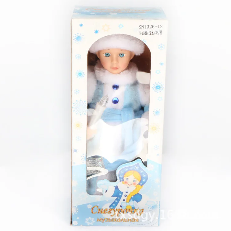 30 см детская игрушка кукла Музыкальная Рождественская музыка Электрический