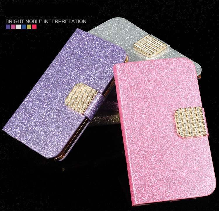 Роскошный девчачий Bling кожаный чехол для телефона ZTE Blade A7 2020 кошелек женщин
