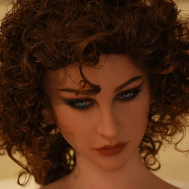 Голова WMDoll для реалистичных силиконовых секс кукол подходит полноразмерных