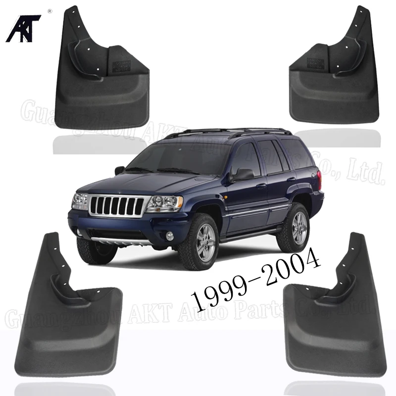 

Mud Flaps for Jeep Grand Cherokee 1999-2004 Laredo Edition only Splash Guards Mud Guards Fender with Screws Mudguard