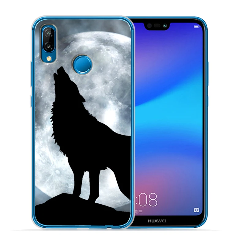 Властный волк для huawei P30 P20 Lite Pro P10 Lite P8Lite P9Lite P Smart mate 9 10 20 Lite Pro Мягкий бампер чехол для телефона