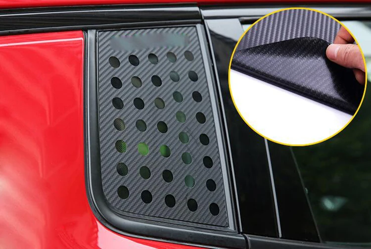 Аксессуары для стайлинга автомобиля внешнее искусственное стекло украшение