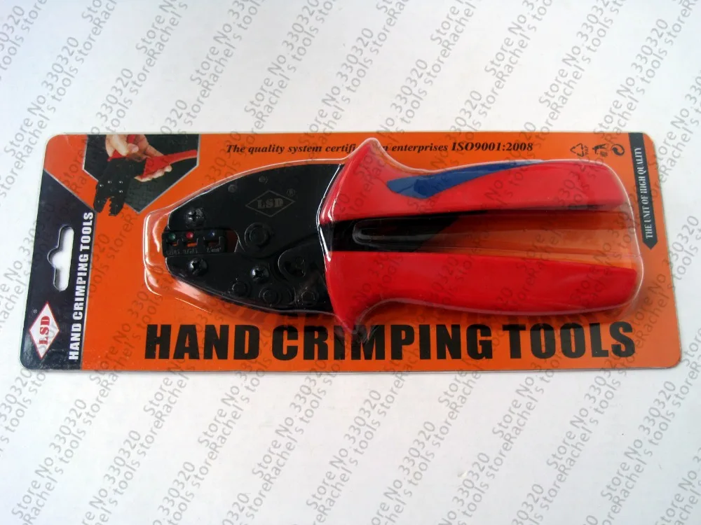Insulated Terminals Crimping Tools 0.25-2.5mm2 wire connector crimper pliers L-02C | Инструменты