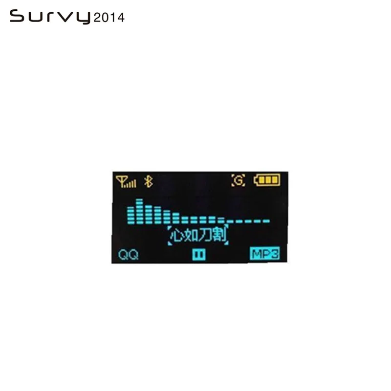 Белый синий цвет 0 96 дюймов 128X64 OLED дисплей модуль желтый для Arduino SPI