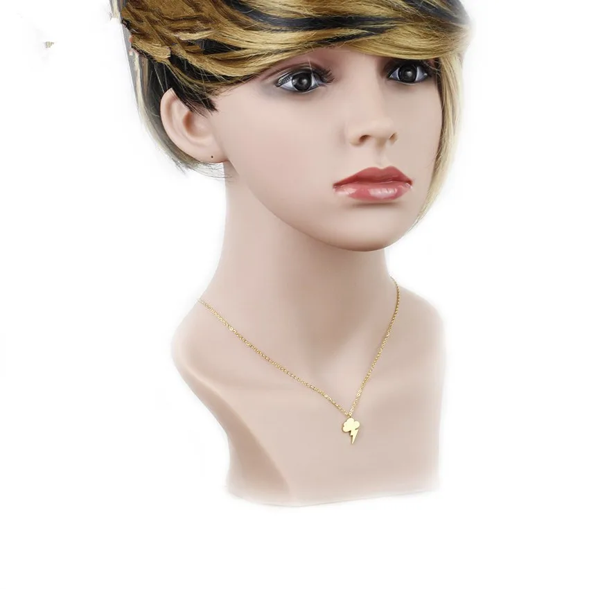 DIANSHANGKAITUOZHE Thunder Clouds Charm Necklaces Weather Happy On A Cloudy Day Unique Women Jewelry Party | Украшения и