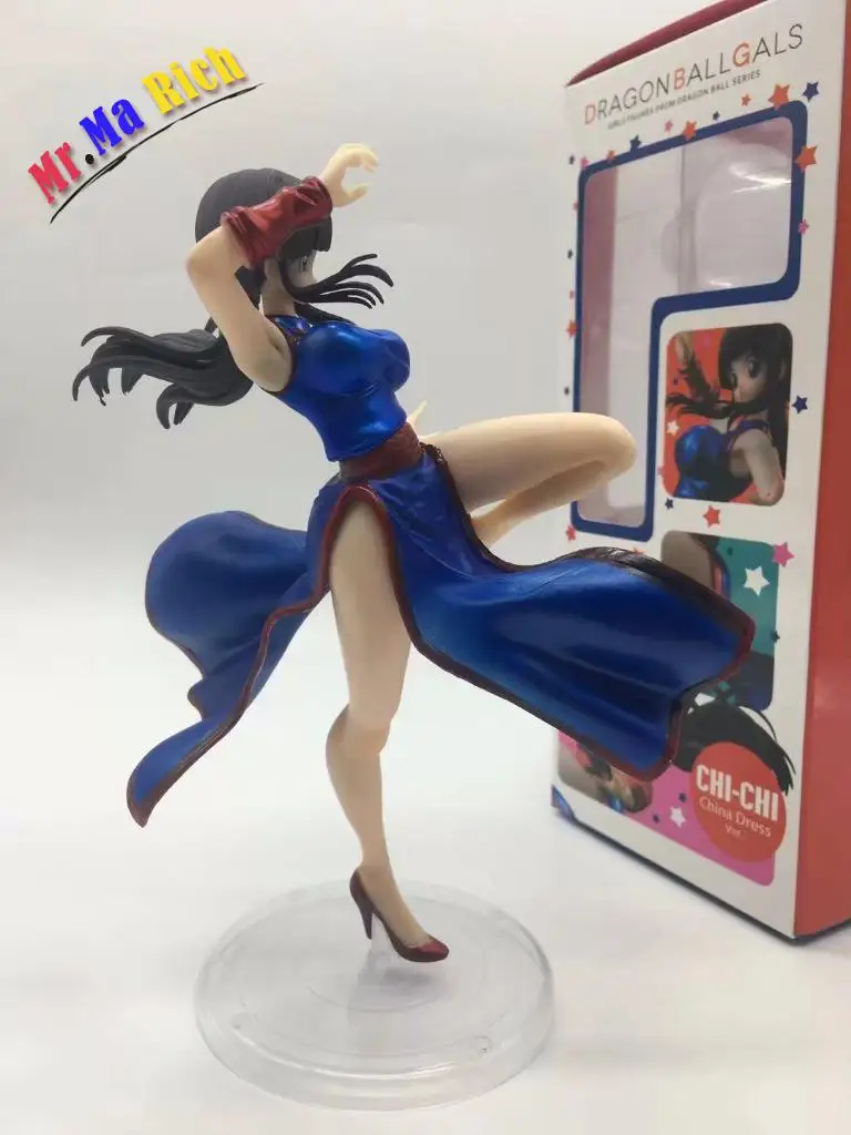 Аниме фигурки Gals Chi-chi China Dress Ver. Chichi Сексуальная ПВХ фигурка Juguetes модель детские