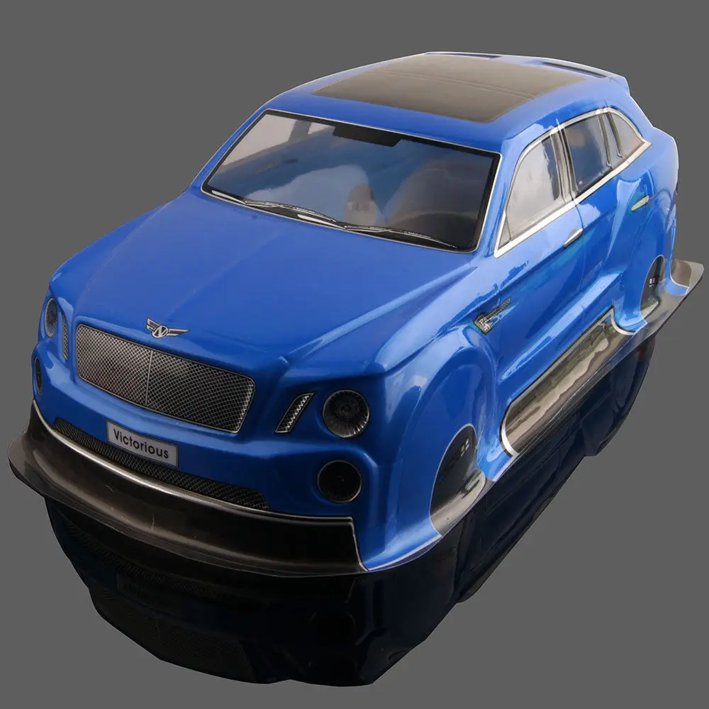 RC 1:10 плоский бегущий на дороге Дрифт автомобиль ПВХ 195 мм Bentley оболочка автомобиля