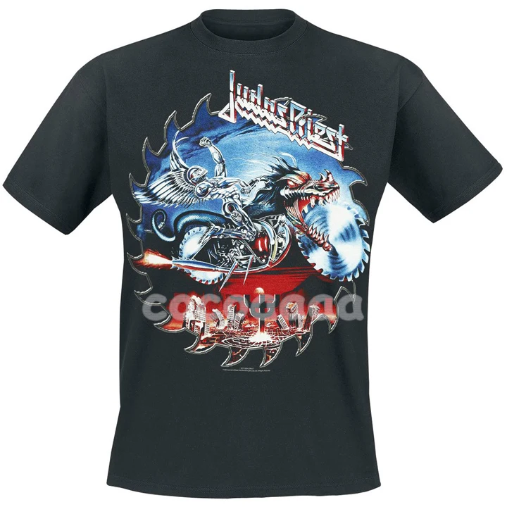 14 вариантов Judas Priest футболка в роковом стиле Harajuku 3D череп фитнес тяжелый металл 100%