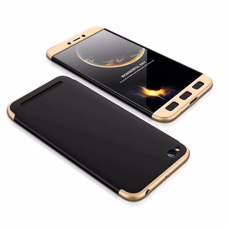 Redmi 5A ударопрочный защитный корпус на 360 градусов для Xiaomi 5A Redmi Роскошный Жесткий пластиковый тонкий Чехол-бампер для Redmi 5 A 5,0"