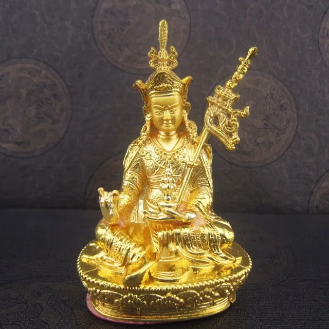 Tibetan Buddhism copper alloy Buddha Padmasambhava figure of the joss special~ | Дом и сад