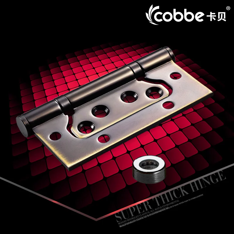 Про нержавеющей стали подшипник плоские открытые дверные петли складной лист 4