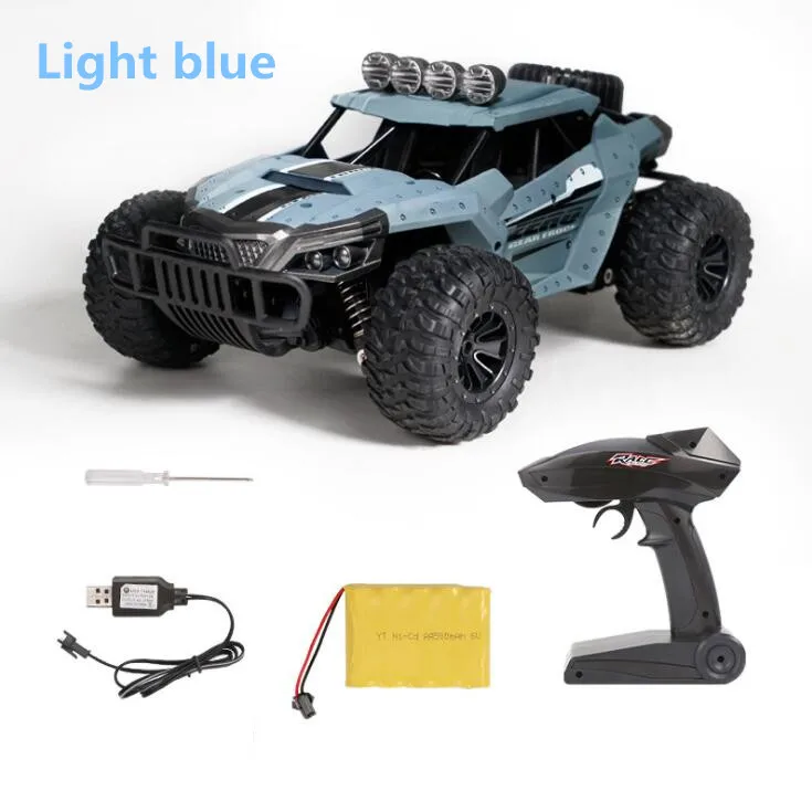 1/16 2,4G 4WD высокоскоростной Радиоуправляемый автомобиль с WiFi 720P камерой Радио пульт дистанционного управления внедорожный Carros игрушка для мальчиков Drift pickup - Цвет: light blue no camera