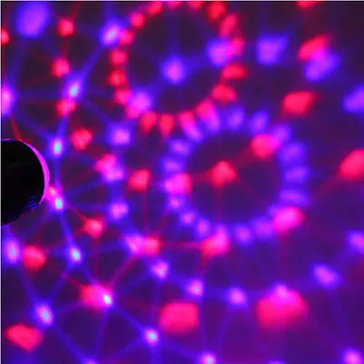 3W светодиодный шар DJ диско КТВ вечерние бар RGB Кристальный прожектор сценический
